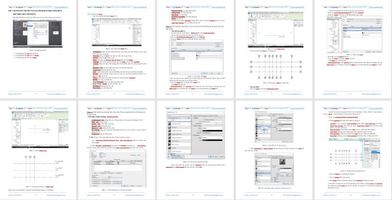 Giáo trình hướng dẫn Revit môi trường 2023