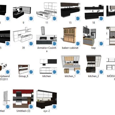 Models tủ bếp
