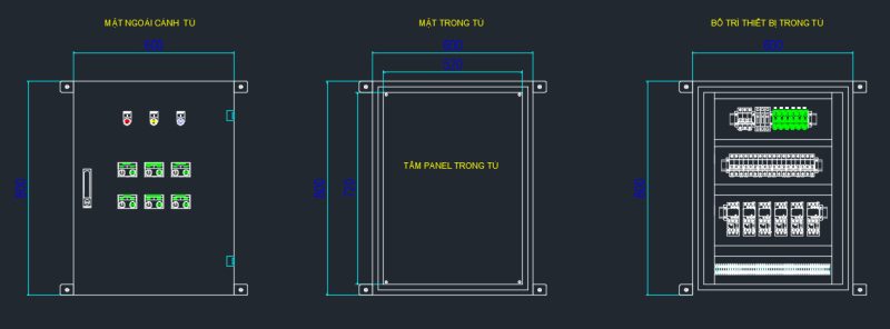 File Cad Biện pháp thi công nhà xưởng