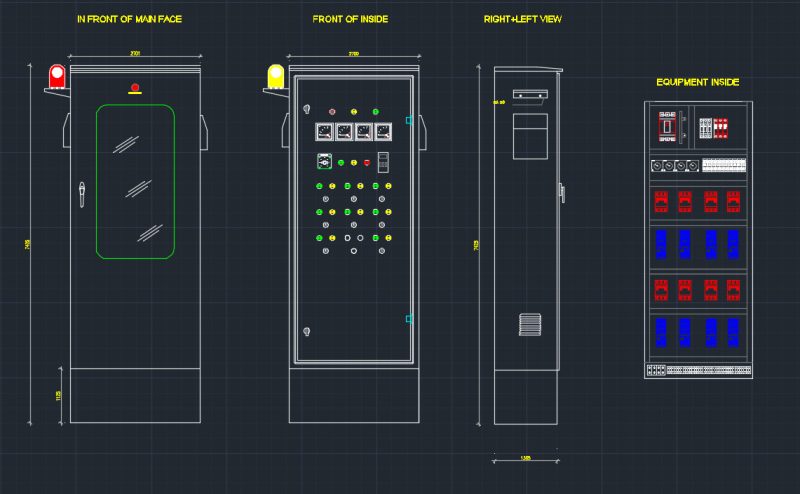 File Cad Biện pháp thi công nhà xưởng