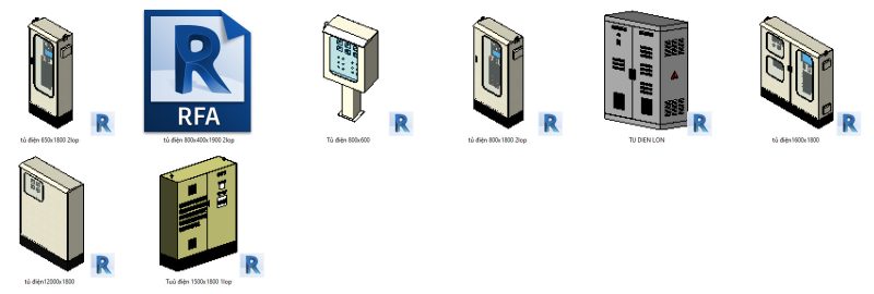 Combo 8 family tủ điện điều khiển công nghiệp