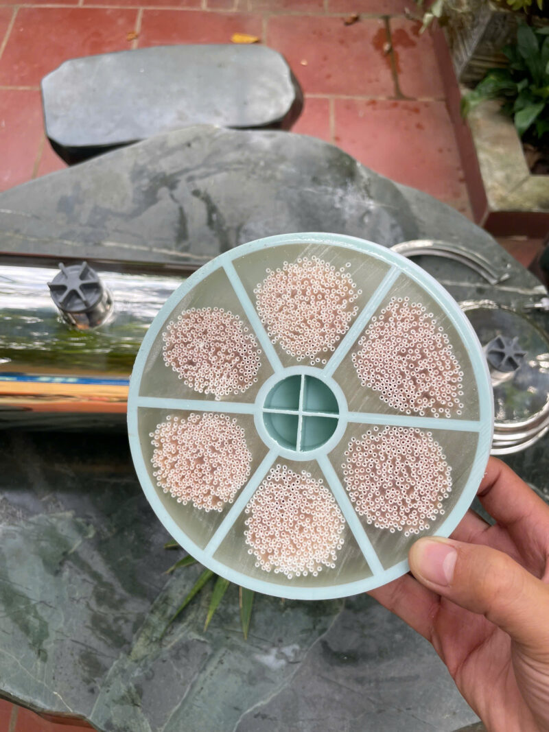 Bộ lọc UF5000 PVDF áp lực ngoài - Lọc tổng gia đình, lõi lọc tái sử dụng nhiều lần